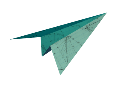 overqualified agency paper airplane